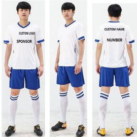 Custom Logo Cheap Thai Quality Blank Soccer Jersey Print Name And Number Football Uniform