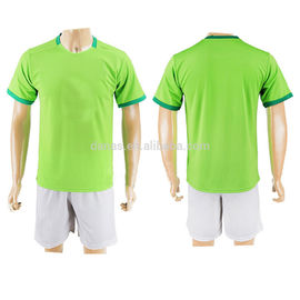 Manufacture new model 2018 football shirt green soccer jersey 2018