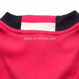 Factory Direct Sale Cheap Quick Dry Black And Red Soccer Jersey Set