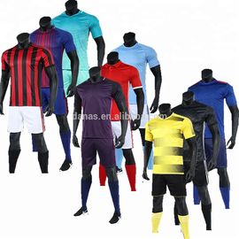 Thai quality custom logo and number blank football jersey club soccer jersey 2018 for kids and adults