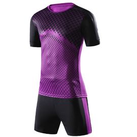 Adult Purple Training Soccer Jersey With Good Quality