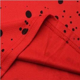 Customized Logo Printing Basketball Jersey Uniform Design Color Red