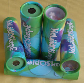 Custom Colourful Xmas Magic Telescope Paper Kaleidoscope Gift Toy for Children