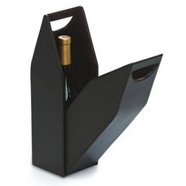 Custom Handmade Rectangule Cardboard Wine Packaging Gift Box for One Bottole