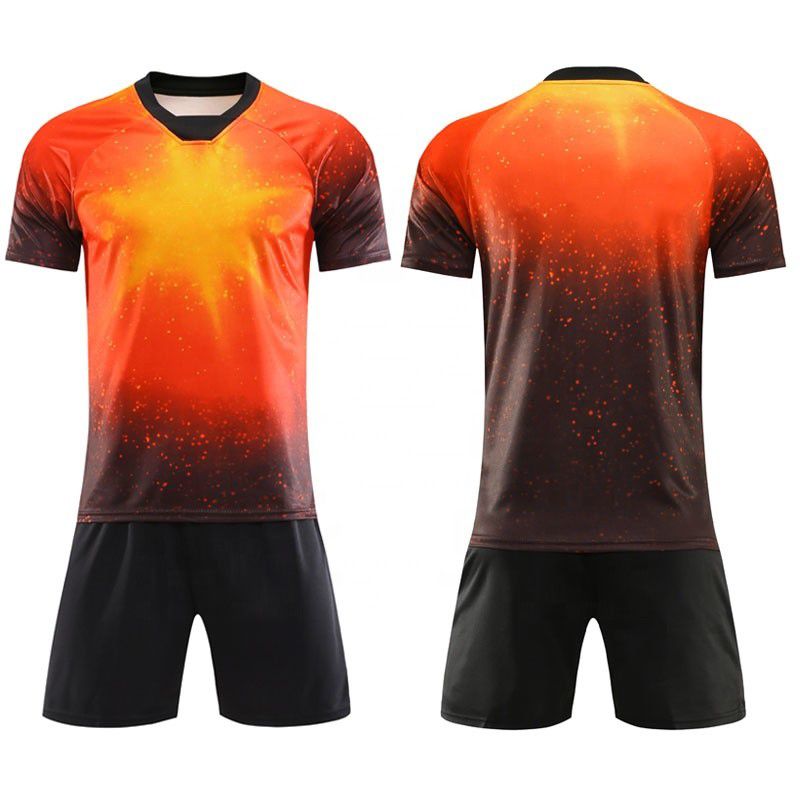 2019 New Sublimation Kids and Adults Soccer Football Team Wear