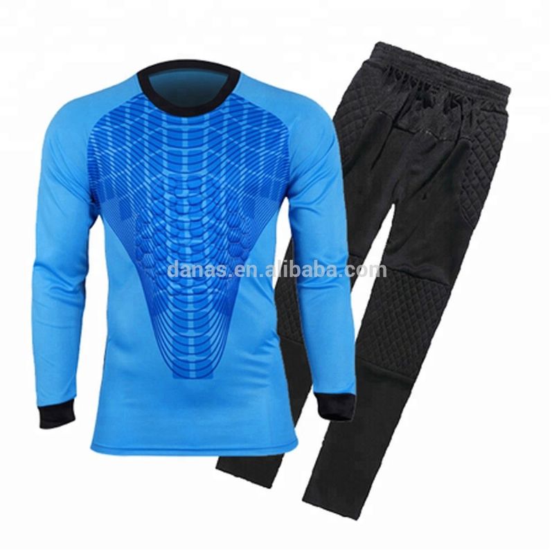 Wholesale Cheap Custom Design Goalie Soccer Jersey Uniform For Goalkeeper