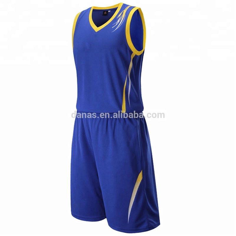 New style design good quality quick dry mesh basketball jersey