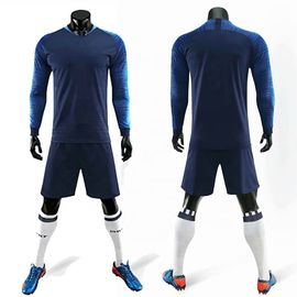 2019 Cheap New Design Custom Sports Fitness Wholesale Long Sleeve Soccer Jersey