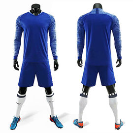 2019 Cheap New Design Custom Sports Fitness Wholesale Long Sleeve Soccer Jersey