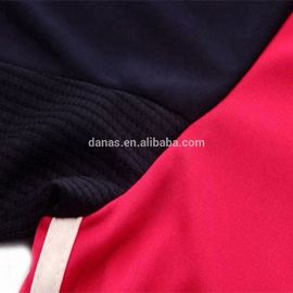 Factory Direct Sale Cheap Quick Dry Black And Red Soccer Jersey Set