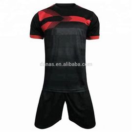 Wholesale sublimation football jersey custom name and number soccer uniform for milan fans