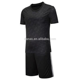 China factory sale cheap custom black and white soccer jersey