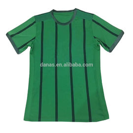 Wholesale Football Clothing Sublimated Green Soccer Jersey Set