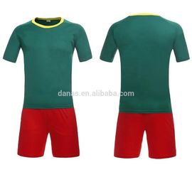 Custom Wholesale Comfortable Cameroon Team Soccer Uniform