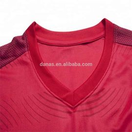 Danas Popular New Soccer Jersey Design Custom Red Jersey Football