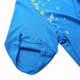 2019Customized Blank Mesh Fabric Bulk Lower Price Blue Team Soccer Jerseys