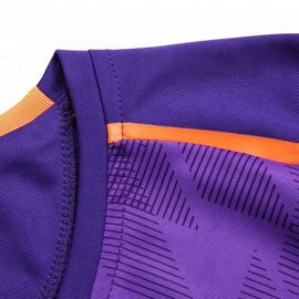 Sublimation Purple Football Sports Wear New Model Soccer Jersey 2019