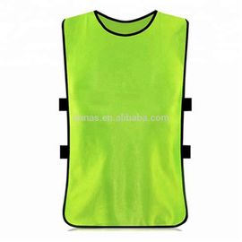 Custom design breathable mesh quick dry football training vest for adult and youth soccer bibs