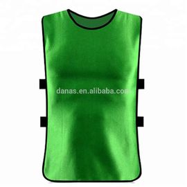 Custom design breathable mesh quick dry football training vest for adult and youth soccer bibs