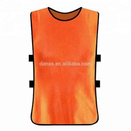 Custom design breathable mesh quick dry football training vest for adult and youth soccer bibs