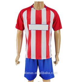 2016-2017 good quality quick dry 100% polyester club football jersey Soccer Uniform