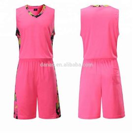 Custom Your Own Team Men and Women Pink Basketball Jersey Uniform Design 2018