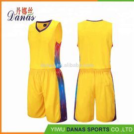 New 2019 OEM Best Design Cheap Color Blue Basketball Jersey Uniform