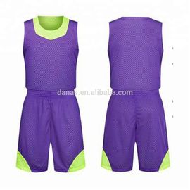 2018 Cheap Custom New Design Mesh Reversible Basketball Jersey