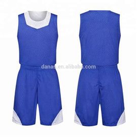 2018 Cheap Custom New Design Mesh Reversible Basketball Jersey