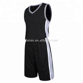 Danas 100% Polyester Hot Sale Fashion Latest Basketball  Black And White