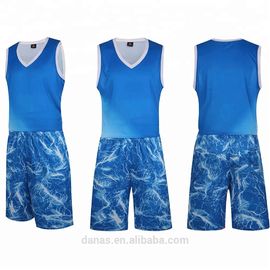 New Fashion Sublimation Mesh Polyester Quick Dry Basketball Jersey