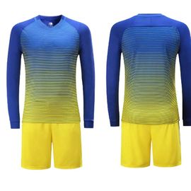 Good quality breathable football uniforms sublimation printing soccer training jersey