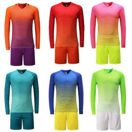 Good quality breathable football uniforms sublimation printing soccer training jersey