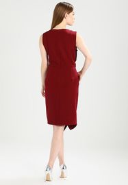 Clothing Manufacturer Summer Plain Red Women Clothing Dress