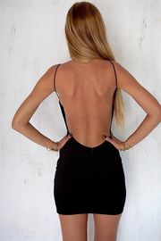 2018 latest short frock dress bodycon backless women dress