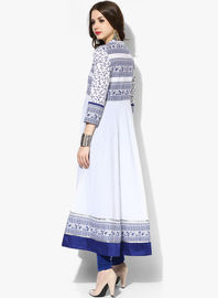 floral printed long sleeve pakistan nation dress