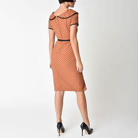 Women office length dress for work