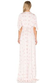 Short sleeve long kaftan dress