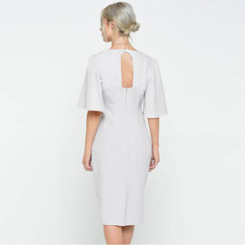 2018 Summer Women Embroidered Midi Slip Sun dress