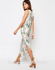 2018 fashion women printed dress african kitenge dress
