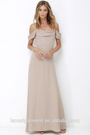 Elegant Women Plain Long Maxi Dress