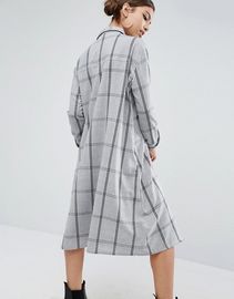 Oversized Shirt Dress for Women