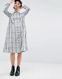 Oversized Shirt Dress for Women