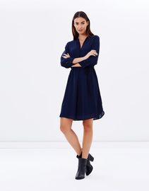 Elegant Tunic Office Female Work Dress