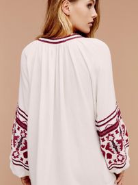 Women Embroidered Oversized Dress