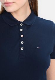 Wholesale Summer Fashion Polo shirt Women Clothing Tops With Button