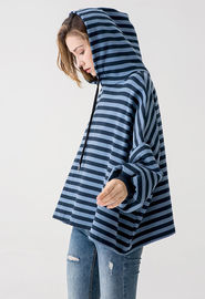 Women Boutique Clothes Custom Stripe Hoodies  Sweatshirts