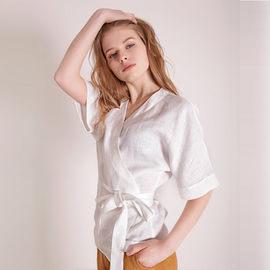 Fashionable Women Linen Blouse