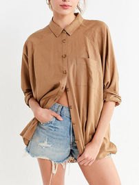 2018 Linen Fabric Shirt For Women