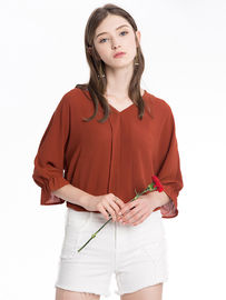 Ladies Top Fashion Plain Blouse